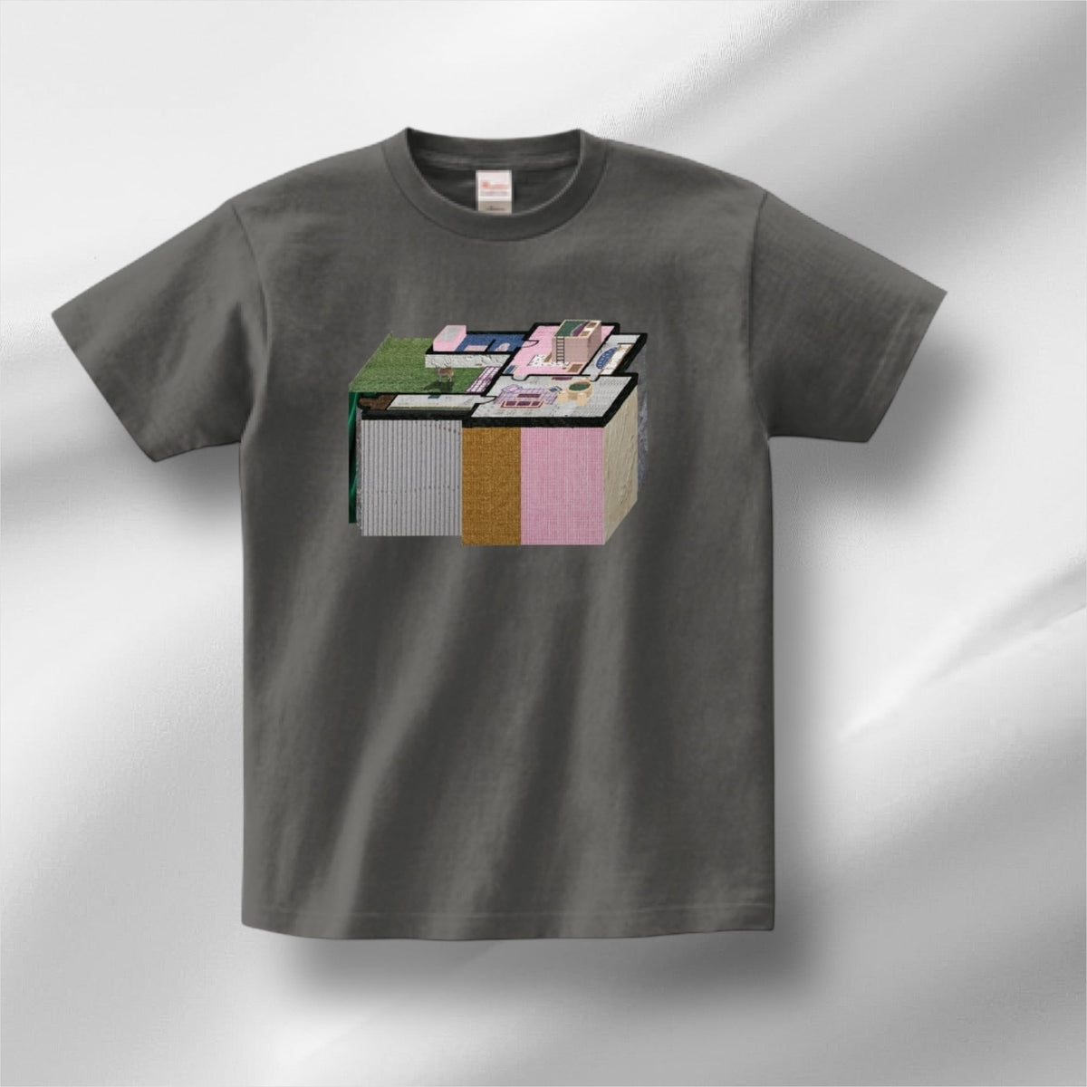 【Tシャツ&スエット】3D floor Plan ART