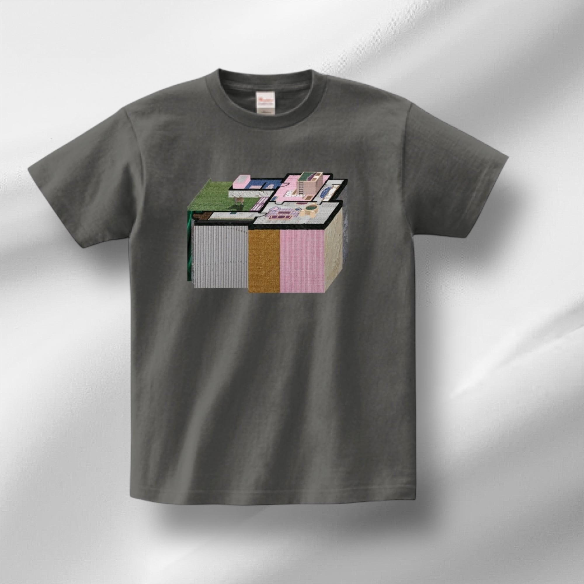 【Tシャツ&スエット】3D floor Plan ART