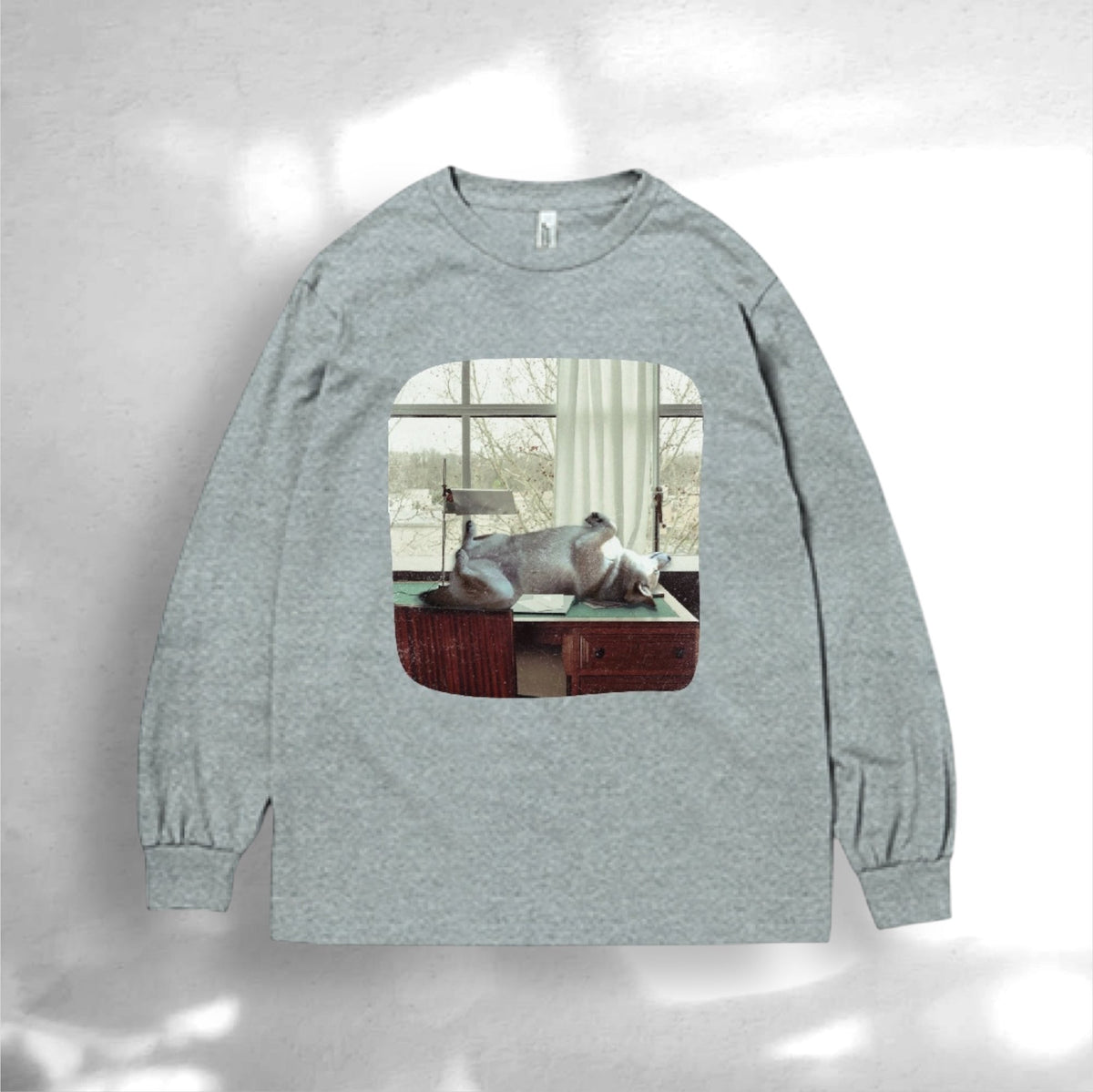 【Tシャツ&スエット】classical へそ天　SHIBA DOG