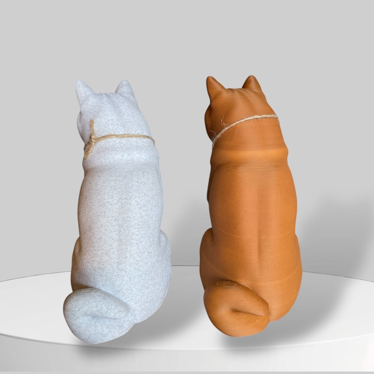 【オブジェ】リアルな柴犬のアートオブジェ