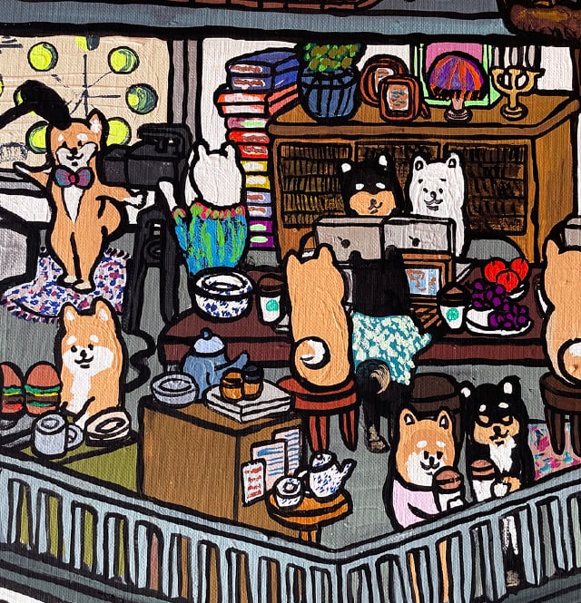 【原画：30号】 柴研究室（Lab of Shiba dog）