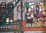 【原画：20号】From the window of the garden apartment.