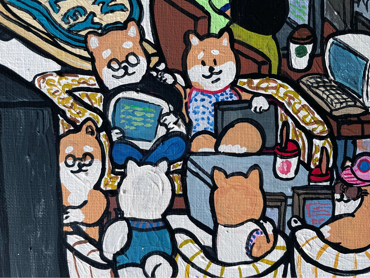 【原画：6号】 Garage in Silicon Valley