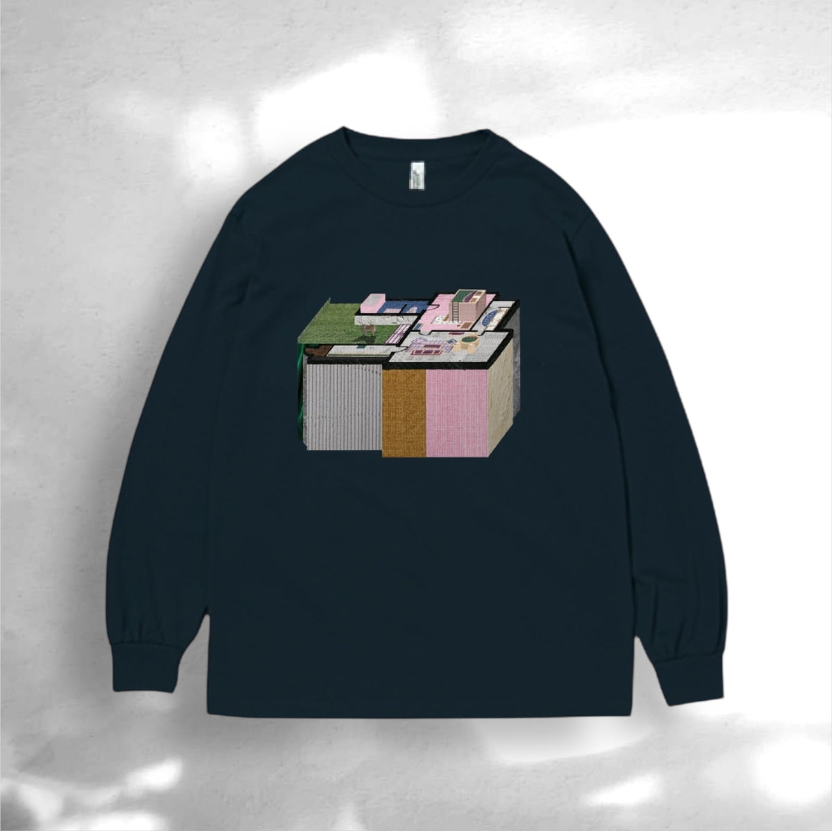 【Tシャツ&スエット】3D floor Plan ART