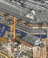 【A3ポスター】 江戸の柴犬達（Shiba Inu dogs of the Edo period）