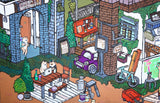 【原画：40号】SHIBA APARTMENT ［Shiba  Apartment］