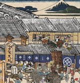 【A3ポスター】 江戸の柴犬達（Shiba Inu dogs of the Edo period）