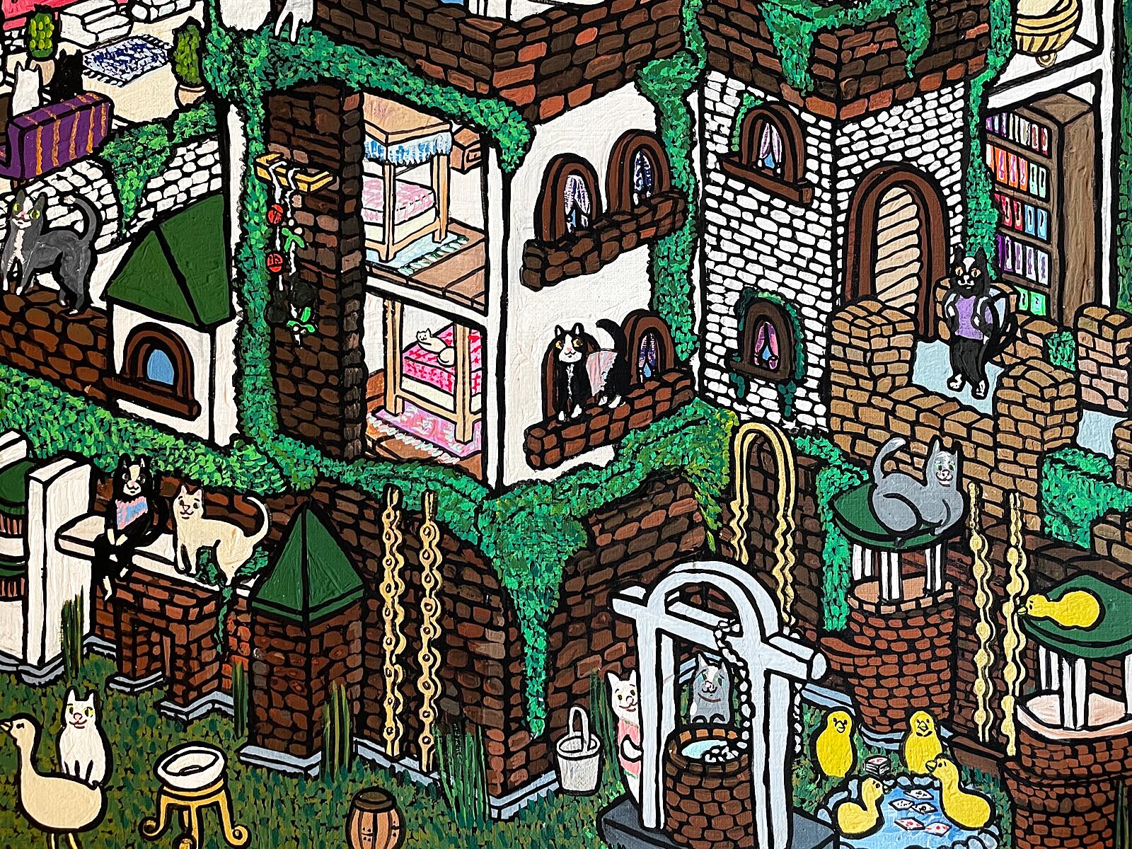 【原画：20号】cat tower