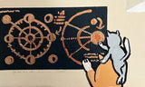 【原画：6号】shiba approaching the moon