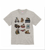 【Tシャツ】柴犬オールスターズTシャツ（3種類）