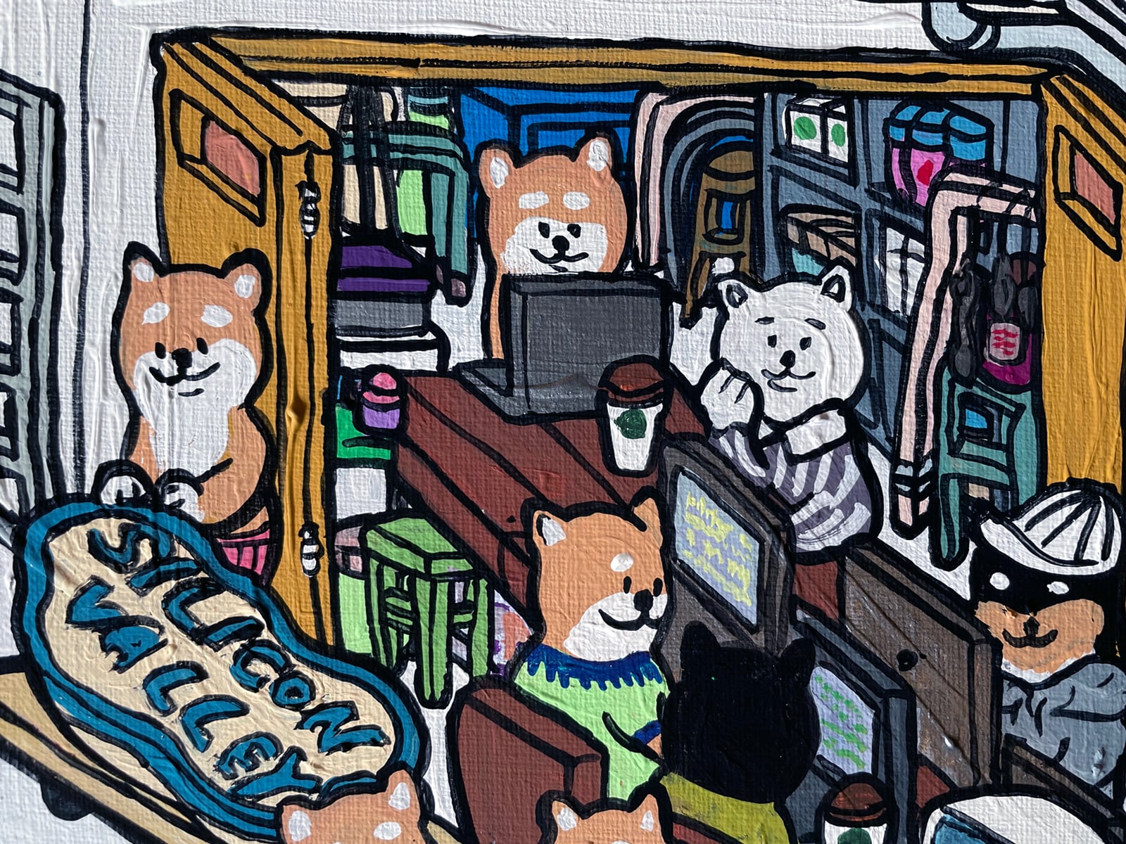 【原画：6号】 Garage in Silicon Valley