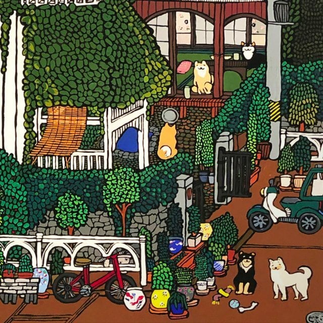 【原画：30号】柴犬寮（Shiba Inu Dormitory）