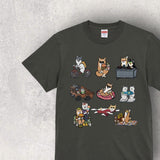 【Tシャツ】柴犬オールスターズTシャツ（3種類）