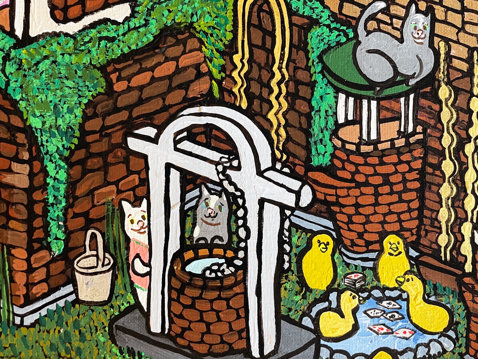 【原画：20号】cat tower