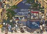 【A3ポスター】 江戸の柴犬達（Shiba Inu dogs of the Edo period）