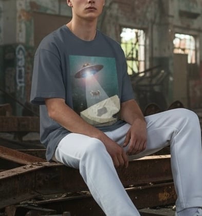 【Tシャツ&スエット】AbductionSHIBA DOG