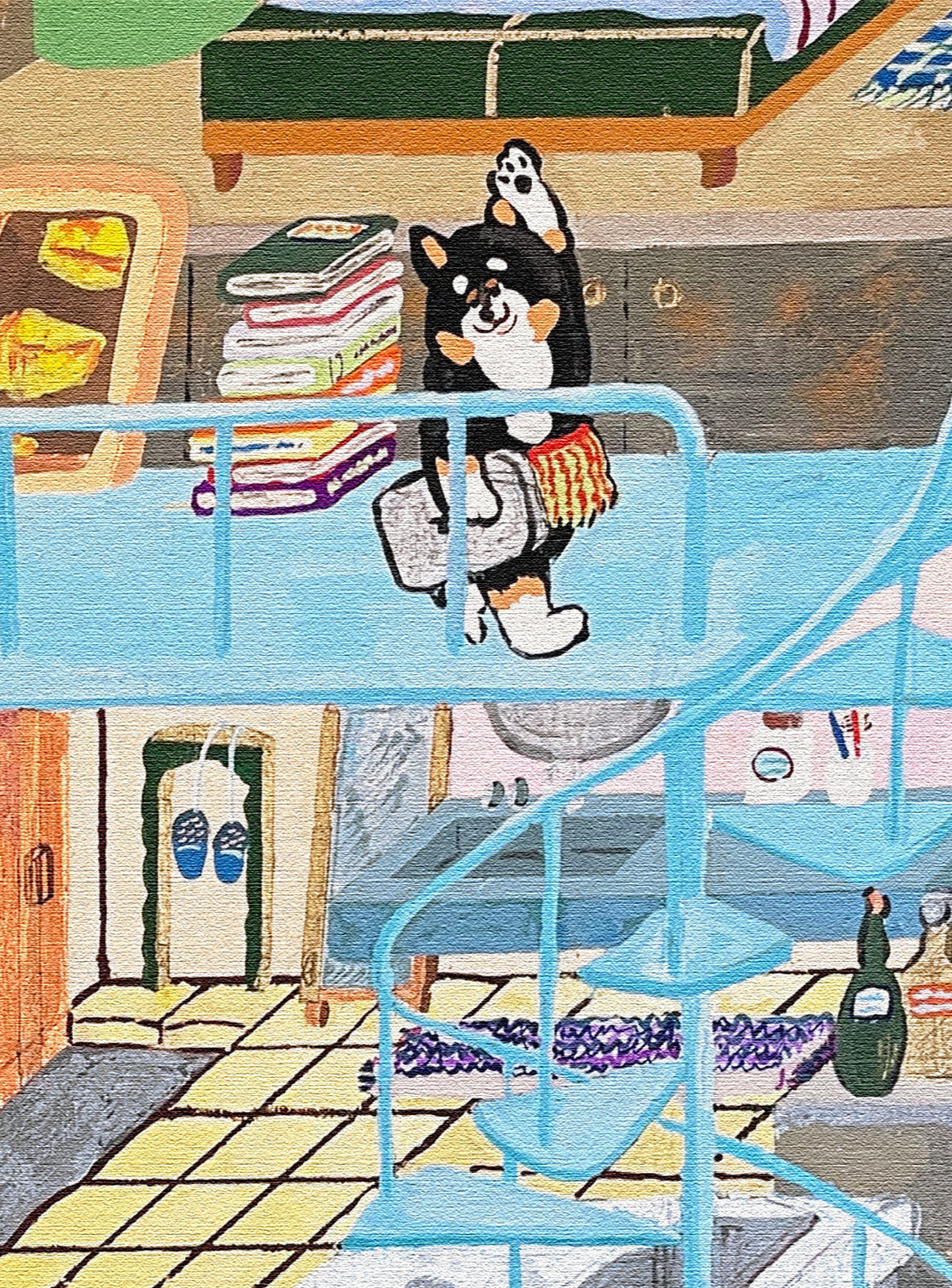ふたりとふたり（Loft, Cat, and Shiba）