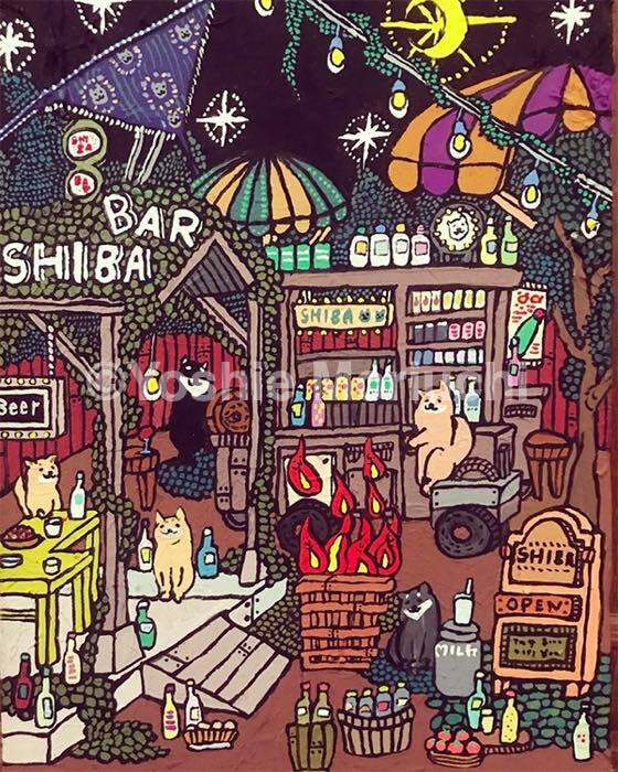 【原画】shiba BAR