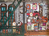 【原画：20号】From the window of the garden apartment.