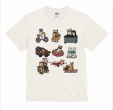 【Tシャツ】柴犬オールスターズTシャツ（3種類）