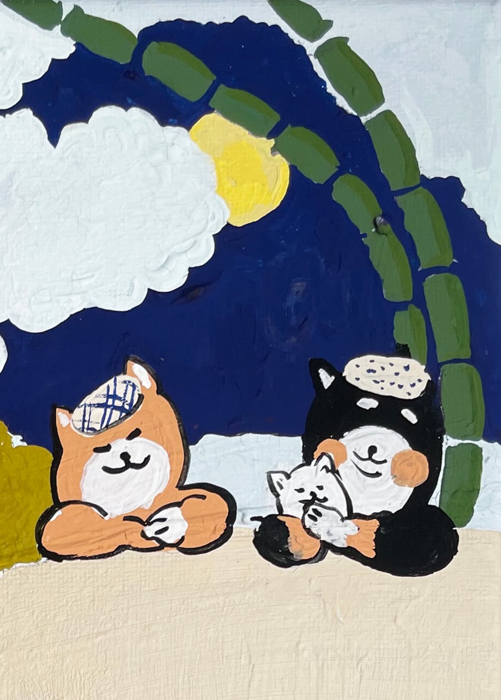 【原画：4号】柴の湯