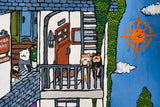 【原画：30号】SHIBA GARDEN APARTMENT