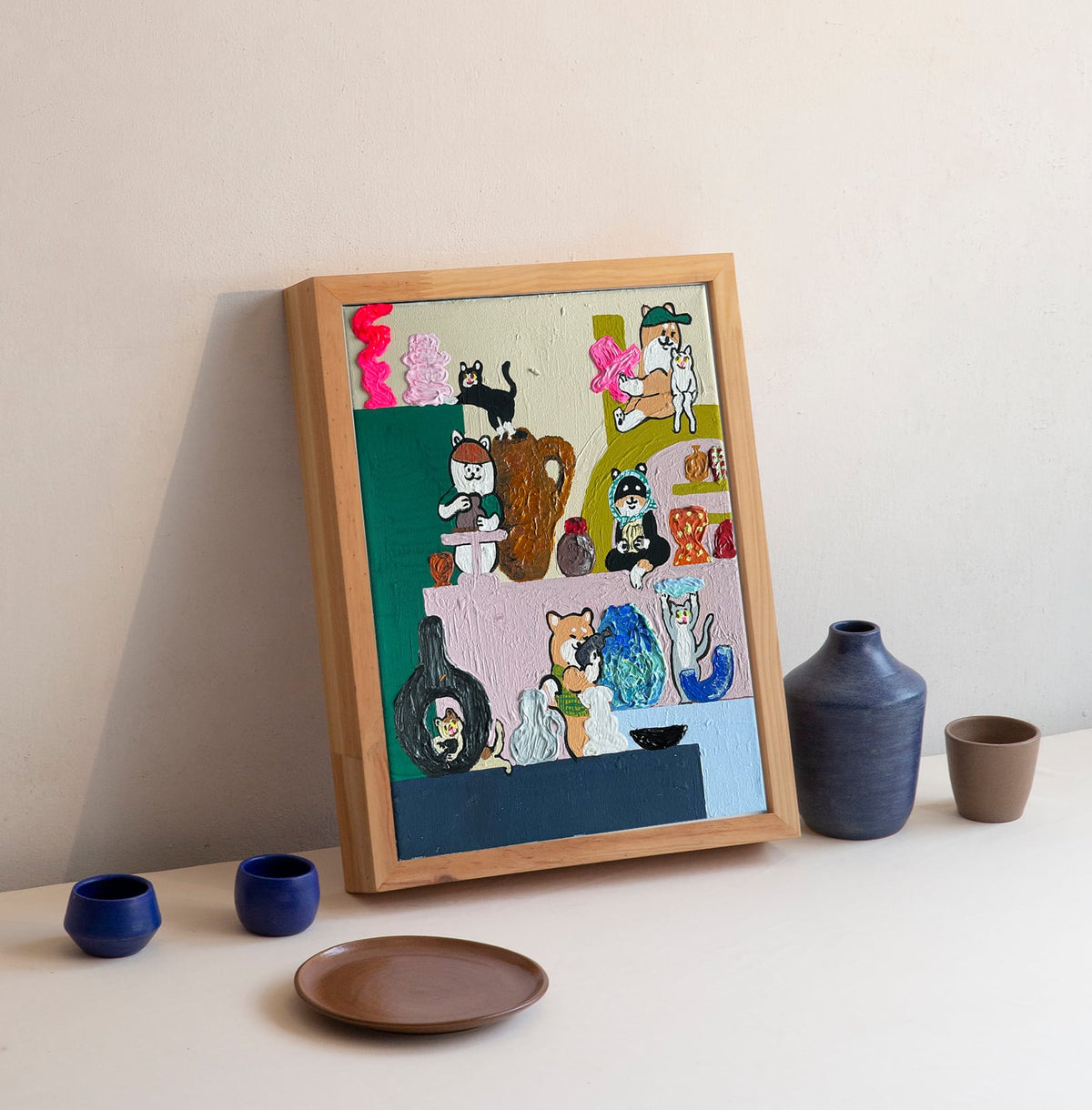 【原画：3号】柴の持ち寄り陶器祭（Shiba's Pottery Festival）