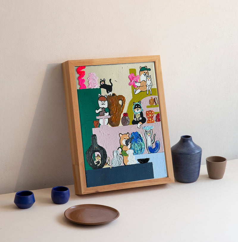【原画：3号】柴の持ち寄り陶器祭（Shiba's Pottery Festival）