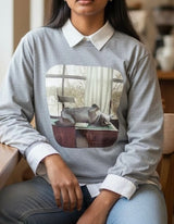 【Tシャツ&スエット】classical へそ天　SHIBA DOG
