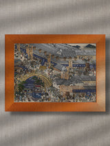 【A3ポスター】 江戸の柴犬達（Shiba Inu dogs of the Edo period）