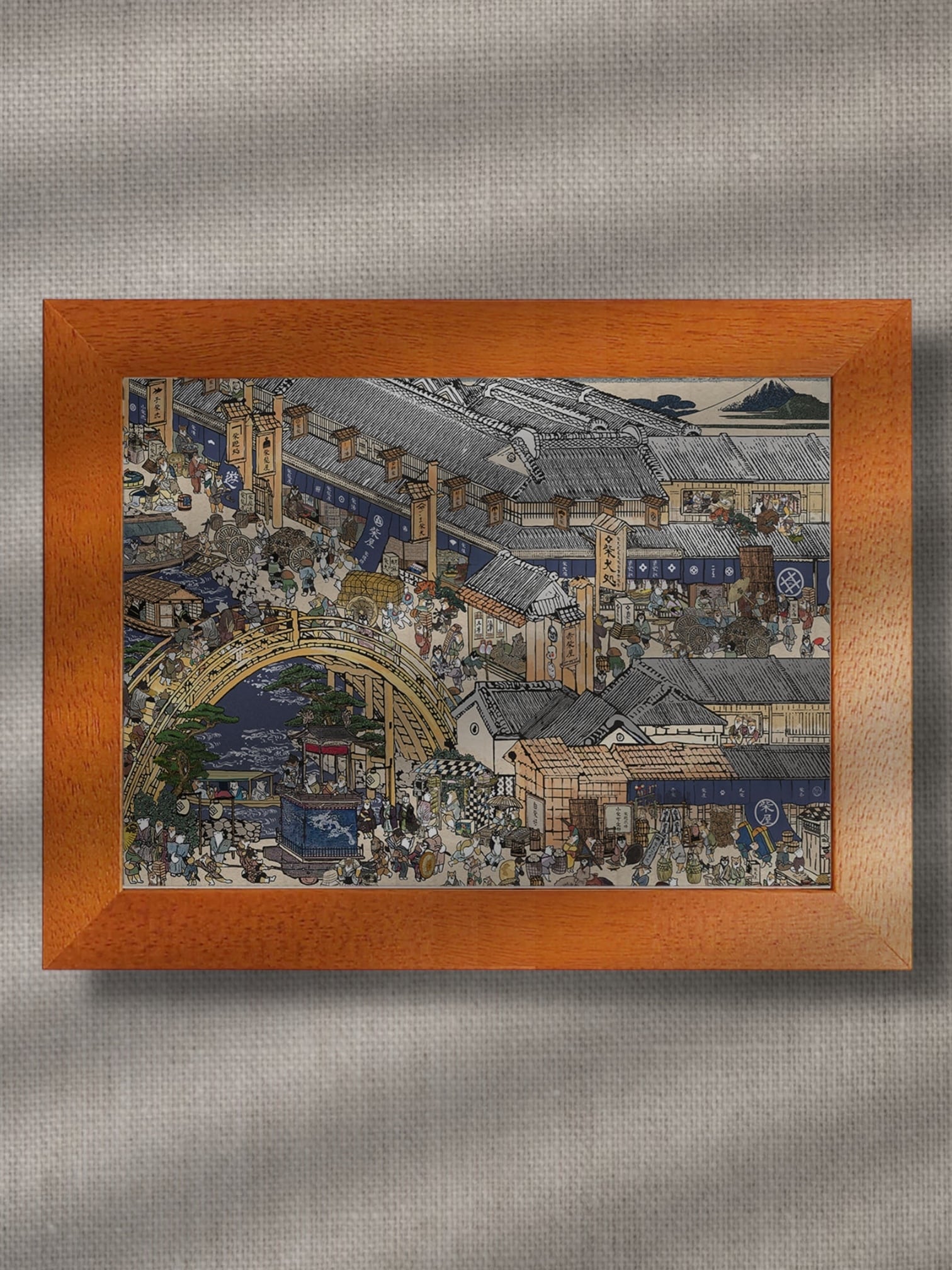 【A3ポスター】 江戸の柴犬達（Shiba Inu dogs of the Edo period）
