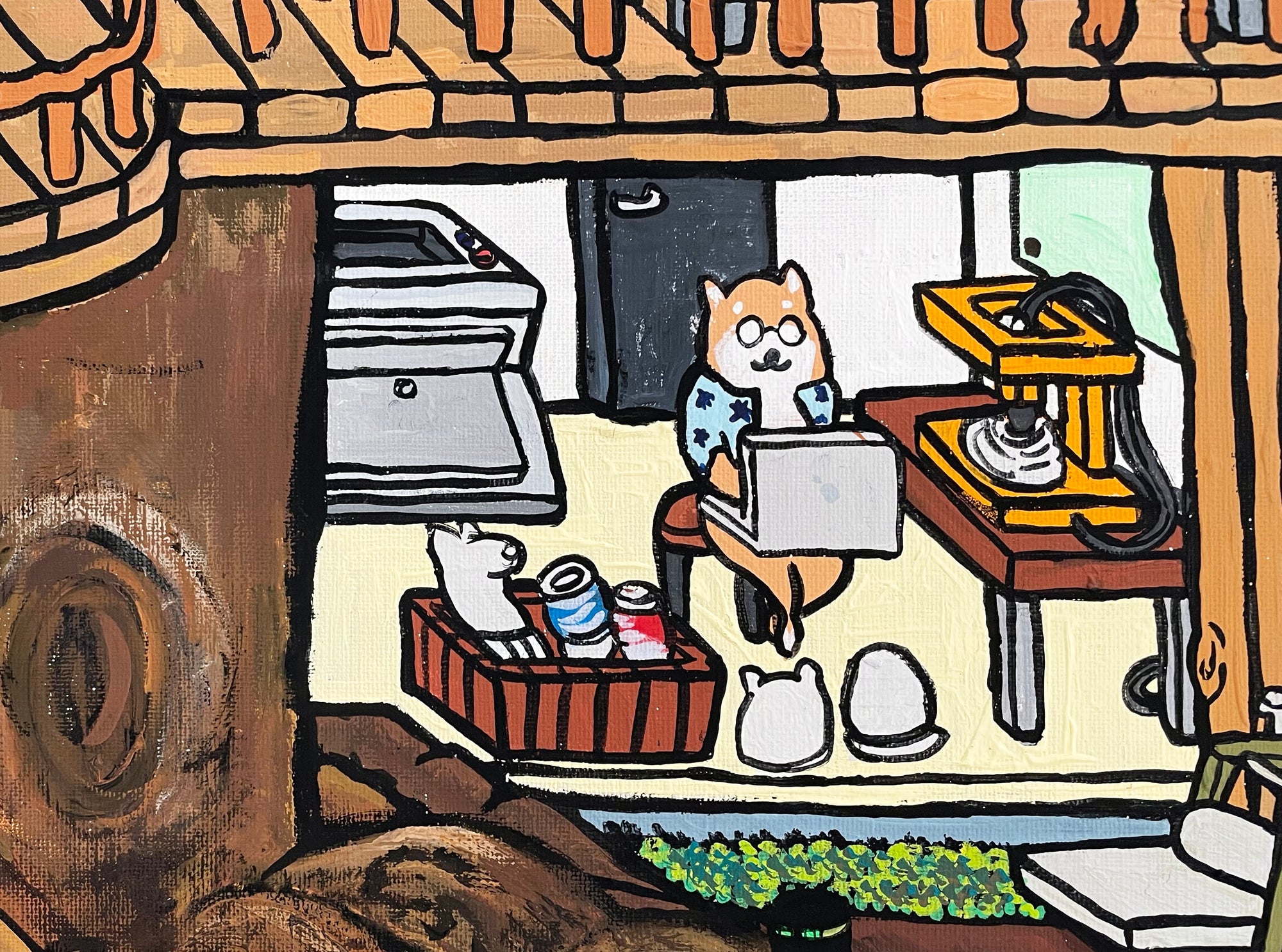 【原画：30号】Shiba Academy