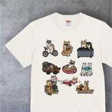 【Tシャツ】柴犬オールスターズTシャツ（3種類）