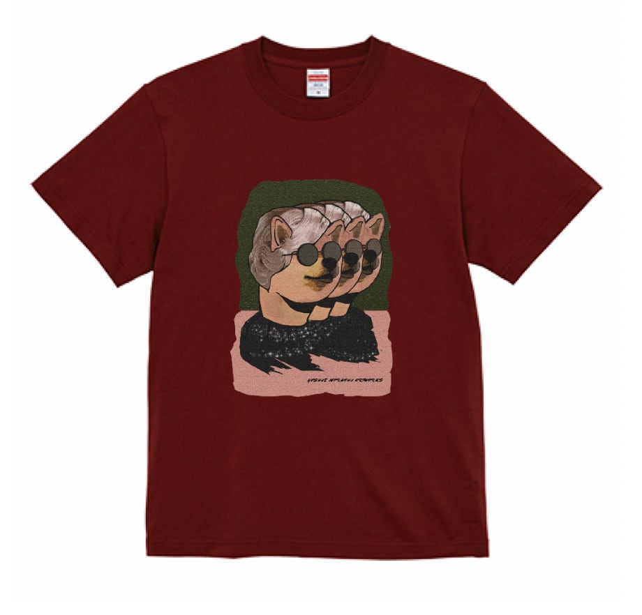 【Tシャツ】アートな柴犬Tシャツ（3種類）