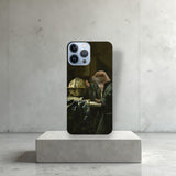 【スマホケース】名画と柴犬　iPhoneハードカバーケース