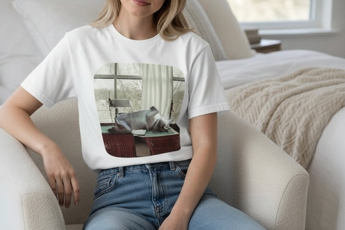 【Tシャツ&スエット】classical へそ天　SHIBA DOG