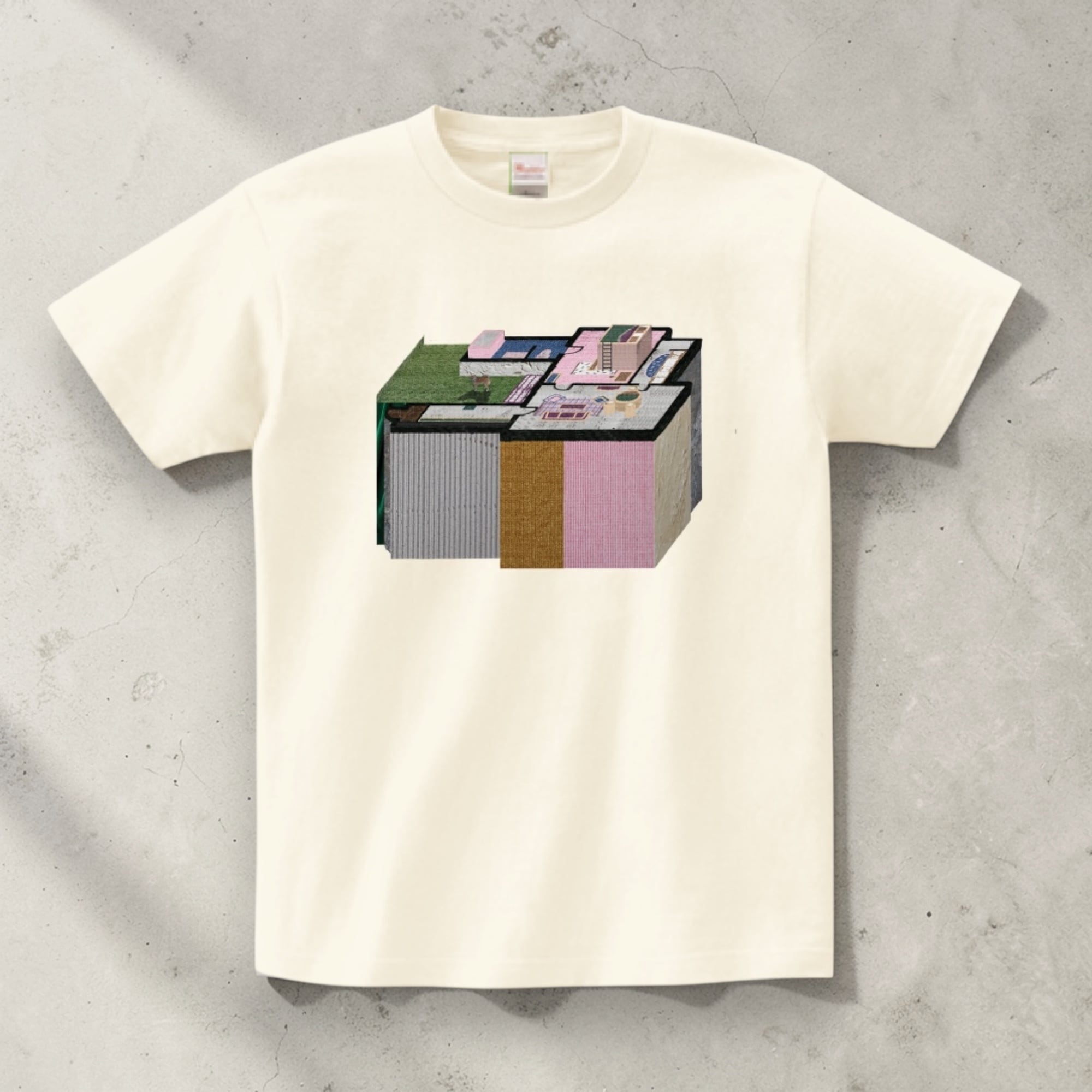【Tシャツ&スエット】3D floor Plan ART