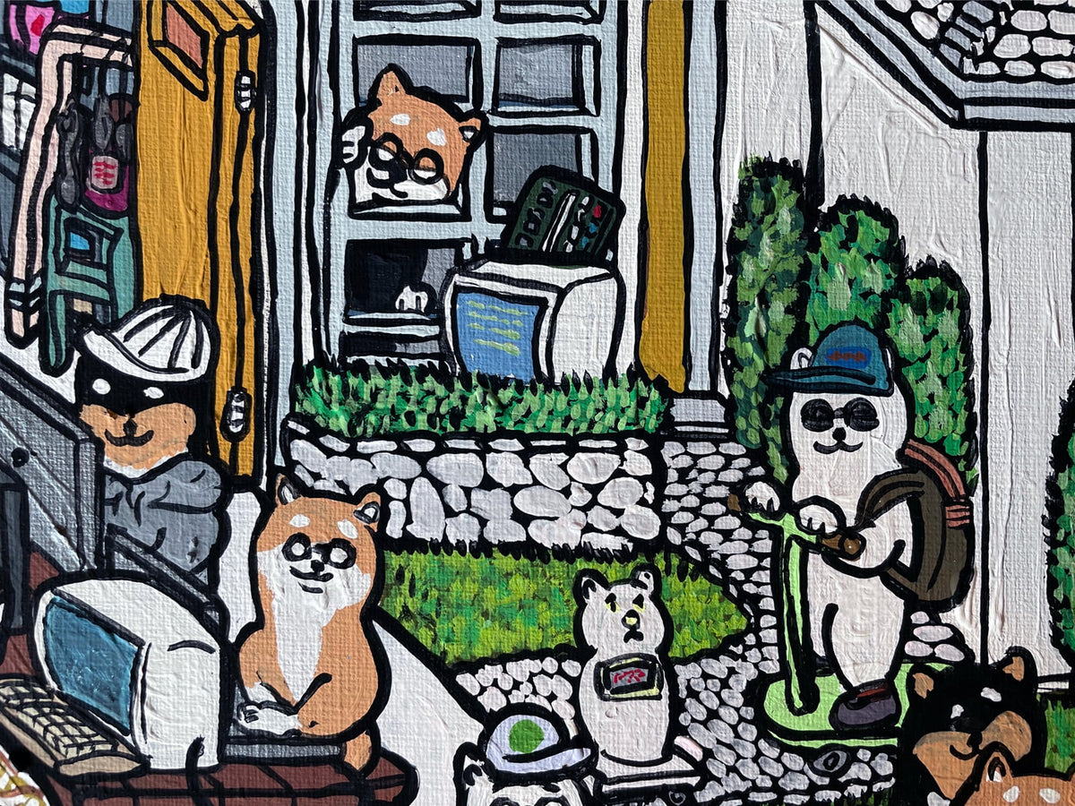 【原画：6号】 Garage in Silicon Valley